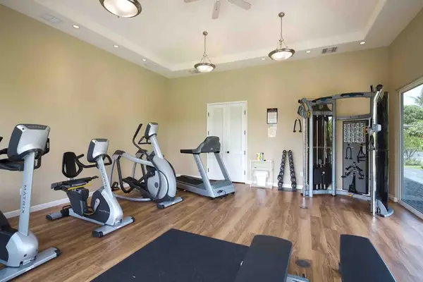 Stay active in the fully equipped fitness center