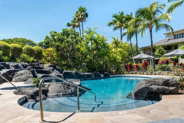 Relax by the lagoon-style resort pool