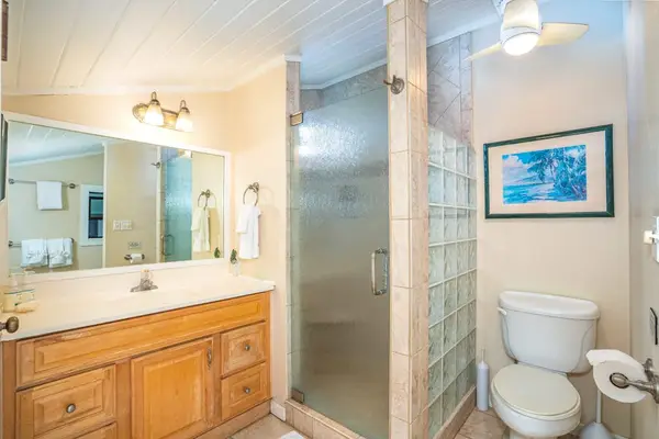 Modern Bathroom With Walk In Shower
