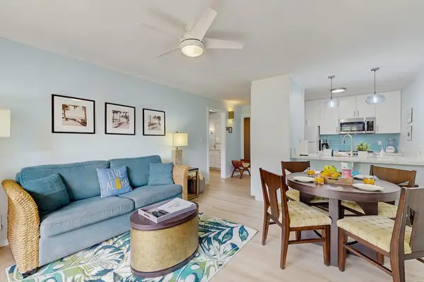 Bright open living and dining area