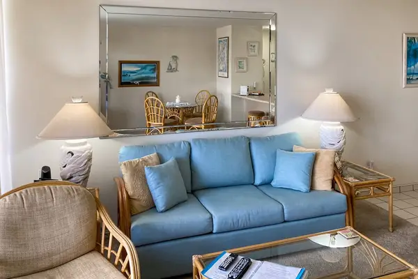 Cozy living room designed for comfort and relaxation