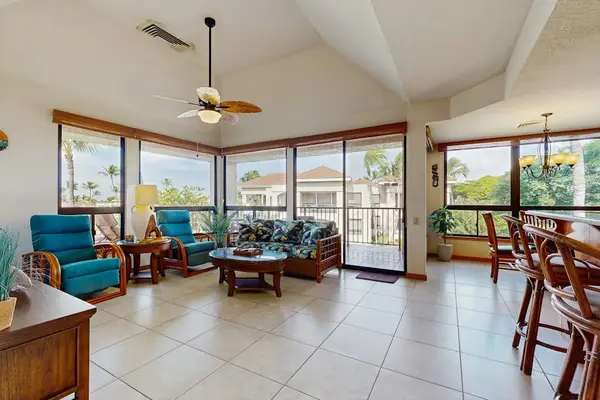 Bright Living Space With Tropical Views