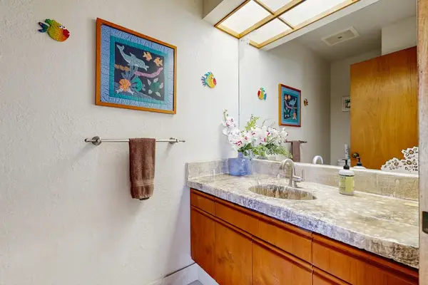 Bright Bathroom With Elegant Finishes