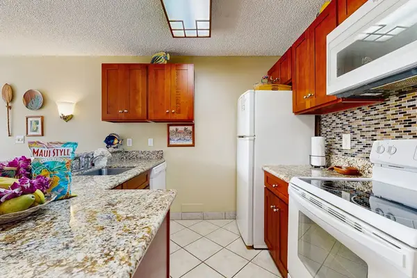 Warmly Appointed Kitchen With Granite Counters