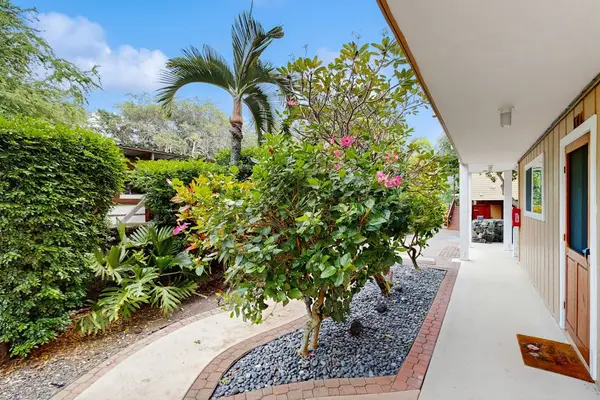 Peaceful Garden Walkway Entrance