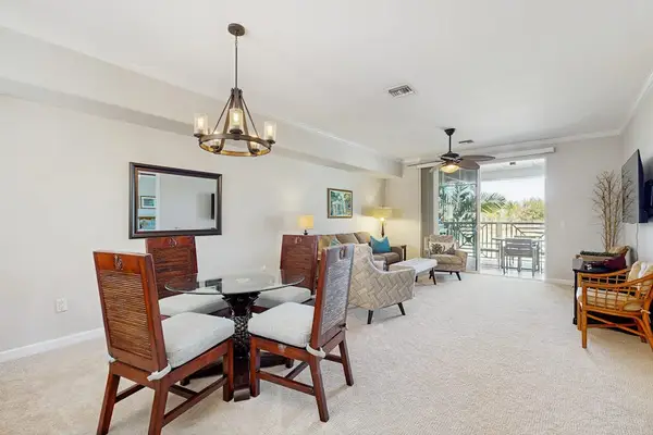 Dining space connected to the living area
