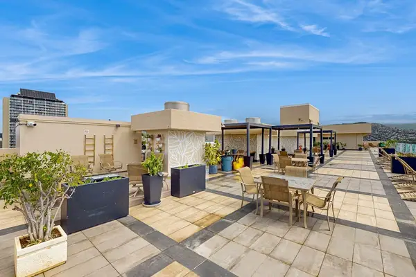 Take in the easygoing resort atmosphere from the comfortable pool deck.