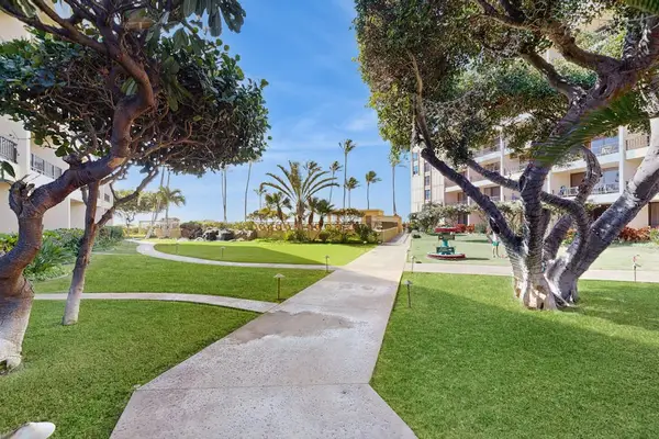 Stroll through the grounds through Sugar Beach Resort and take in the tropical views.