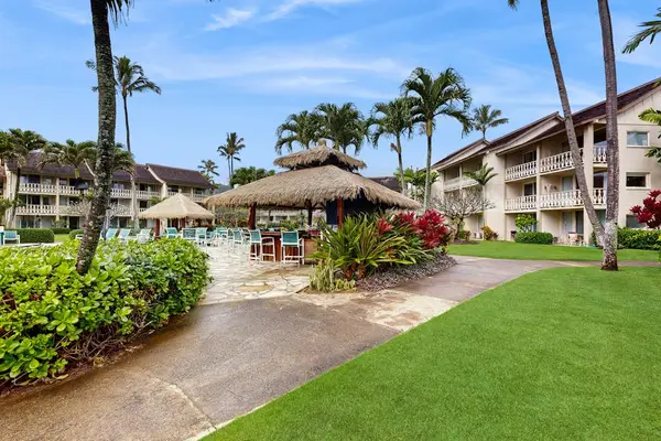 Peaceful Courtyard Surrounded by Palms