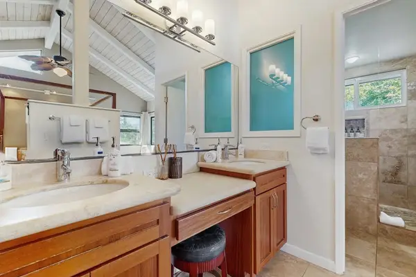 Spa Inspired Bathroom With Double Vanity