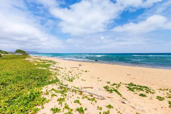 Peaceful Sandy Beach With Endless Ocean Views