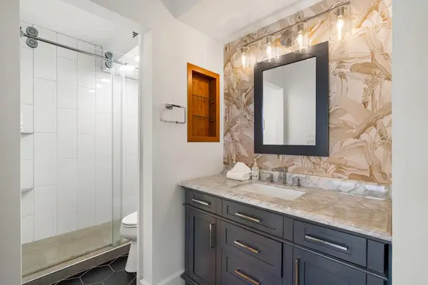 Spa Inspired Bathroom With Walk In Shower