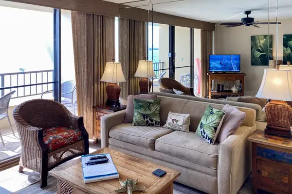 Cozy Living Room By The Sea