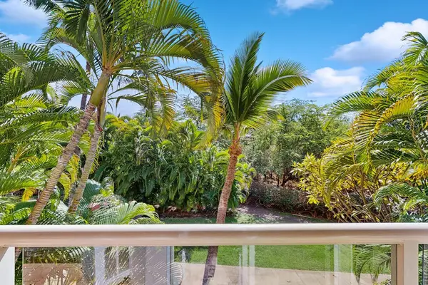 Tropical views from the lanai