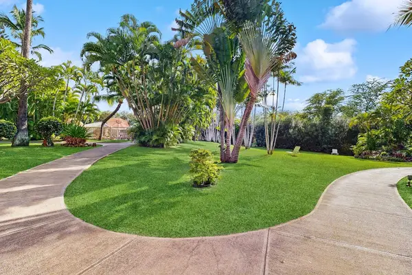 Beautifully landscaped resort grounds