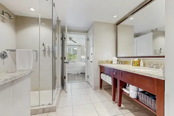 Spa Worthy Bathroom With Double Vanity