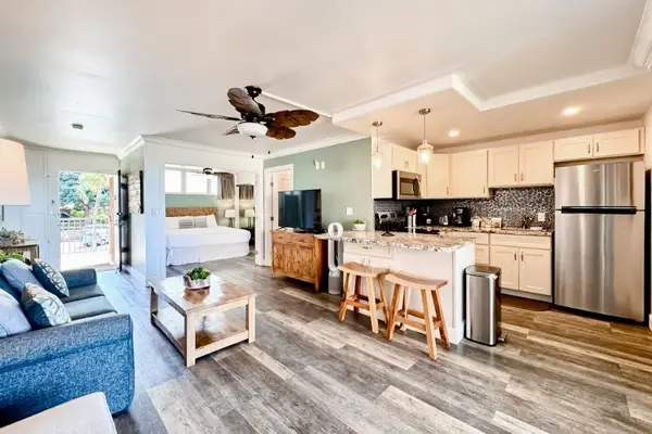 Living and kitchen area creates an inviting open-concept gathering space