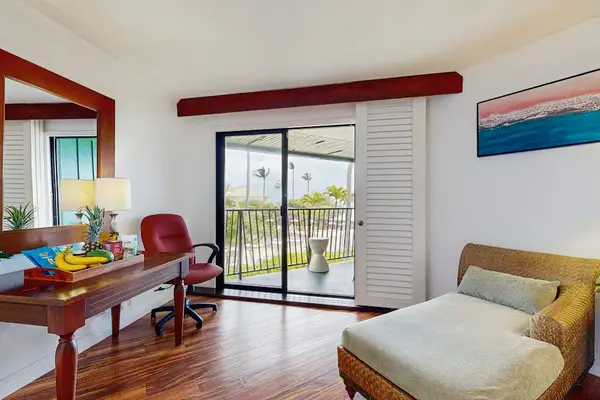 Cozy Sitting Area With Balcony Access