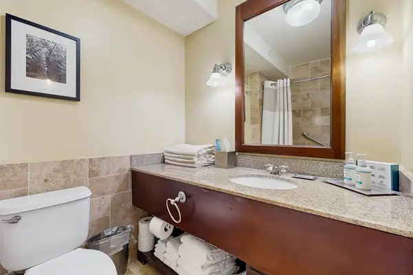 Elegant Full Bathroom With Spacious Vanity