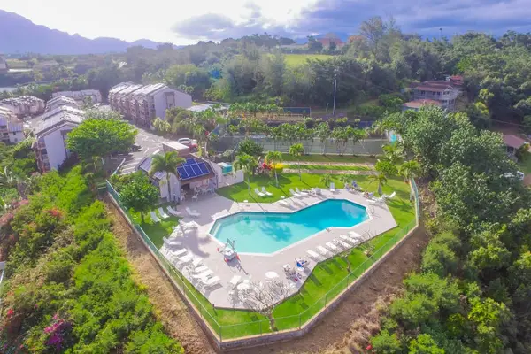 Scenic Resort Aerial View