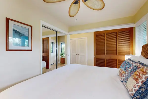 Cozy King Bedroom with Natural Light