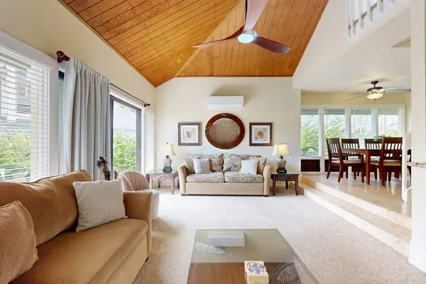 Gather together in this bright living space