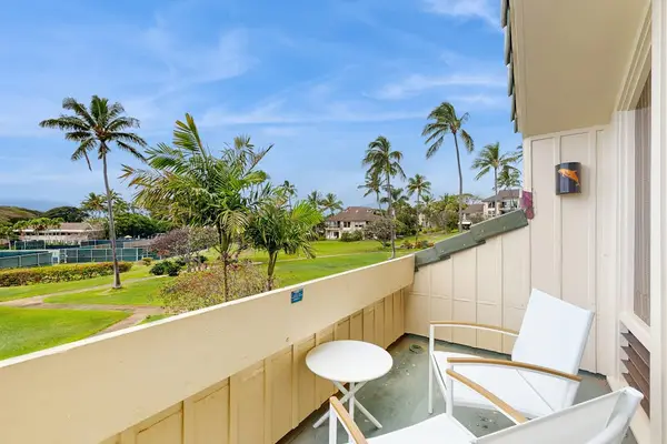 Private lanai with seating for relaxing outdoors