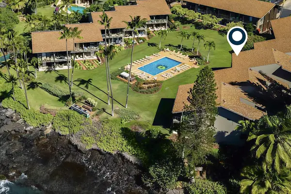 Birds Eye View Of Tropical Resort Grounds