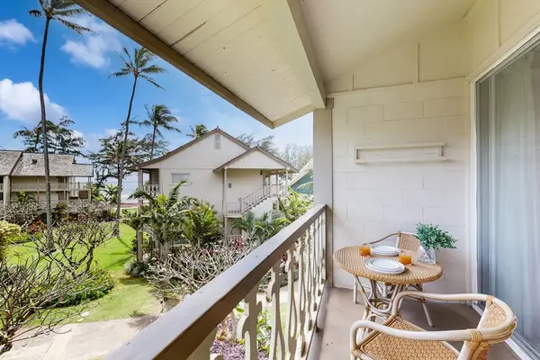 Private Lanai With Tropical Views
