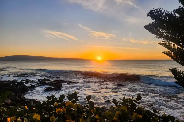 Magical Sunset Over The Pacific