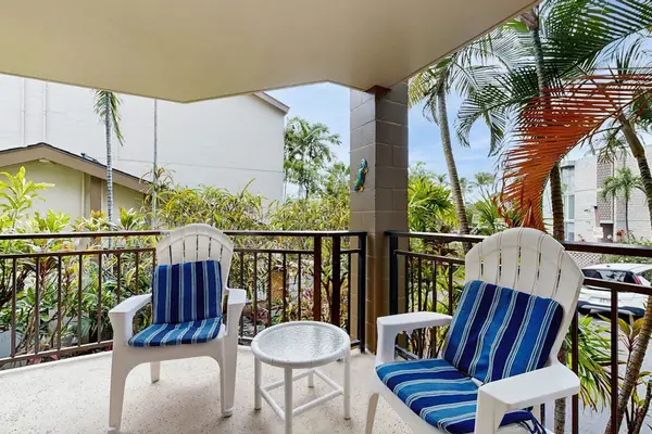 Balcony Lounge Seating with Tropical Views