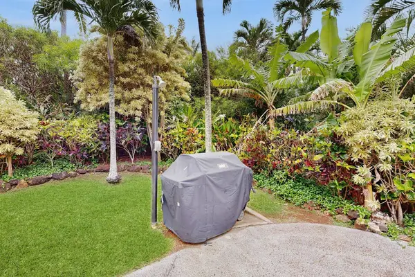 Private Garden BBQ Area