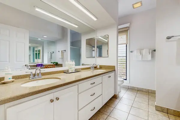 Spacious Double Vanity Bathroom