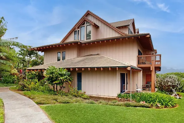 Tropical Island Home Exterior