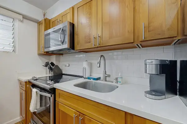 Make your stay more convenient with a fully equipped kitchen designed for comfort and ease.