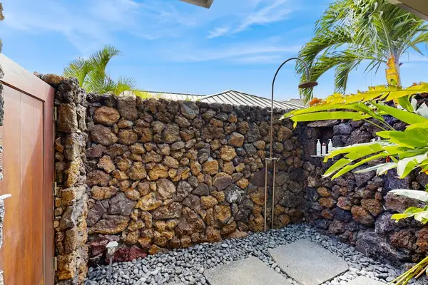 Private Lava Rock Courtyard Escape