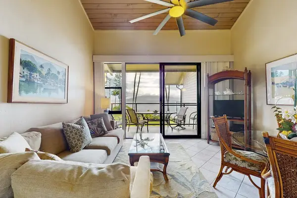 Bright Living Room With Resort Views