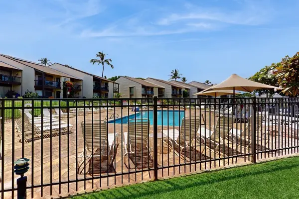 Refreshing Pool Behind Gates