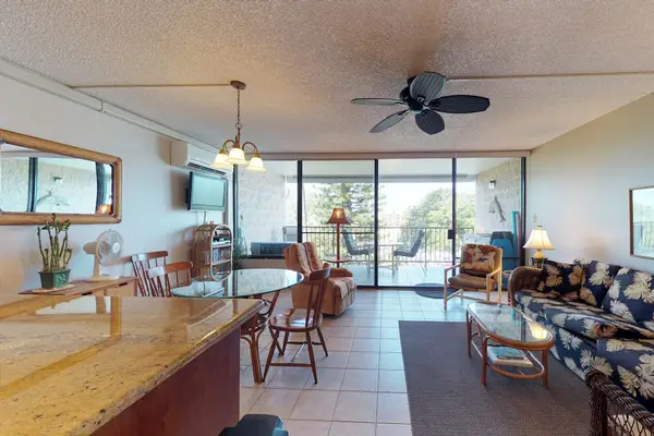 Spacious open-concept living and dining area