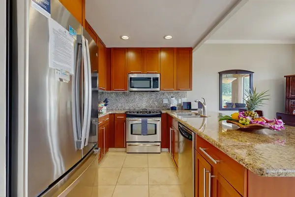 Step into the full kitchen and curb appetites with favorite recipes prepared using the stainless steel appliances and utensils provided.