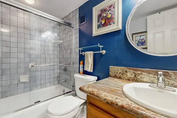 Stylish Bathroom With Tub And Shower