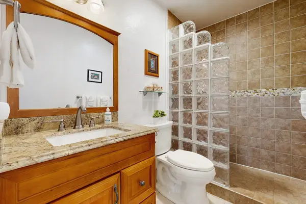 Modern Bathroom With Walk-In Shower