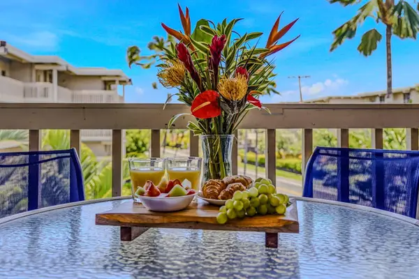 Fresh Fruit And Tropical Flowers On Your Deck