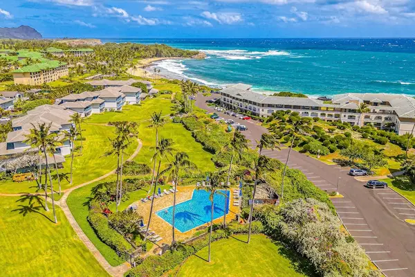 Beachfront Resort From The Sky