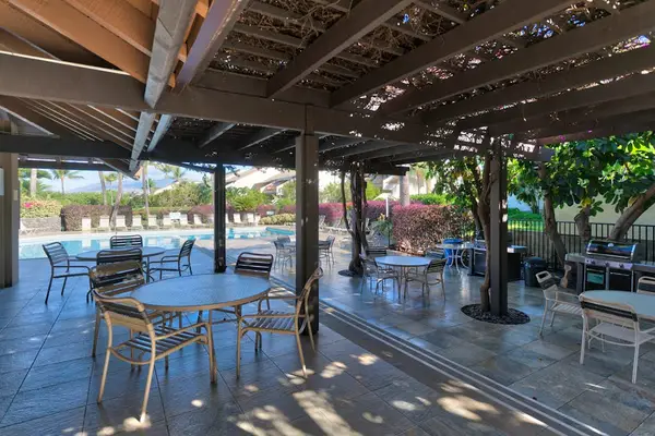 Outdoor Pavilion - Covered Dining Area and Outdoor Kitchen