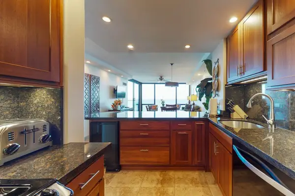 Gourmet Kitchen With Ocean Inspiration