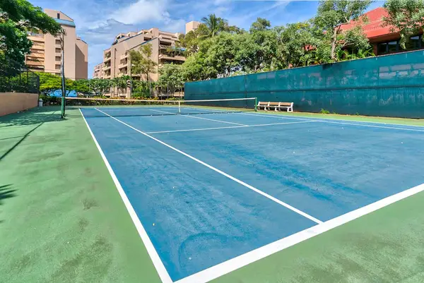 Championship Tennis Court Steps Away