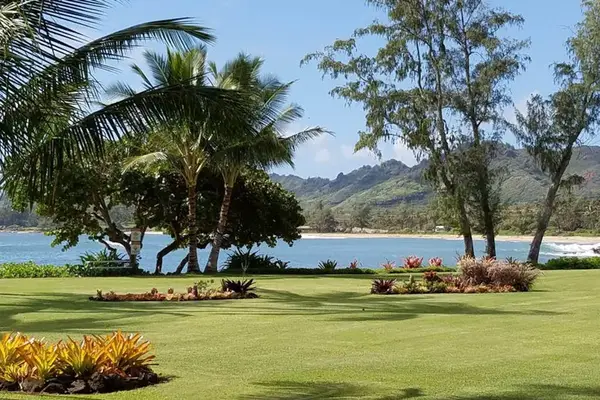 Lush Tropical Grounds By The Shore