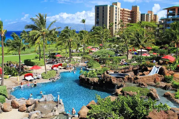 Resort Lagoon Pool Paradise