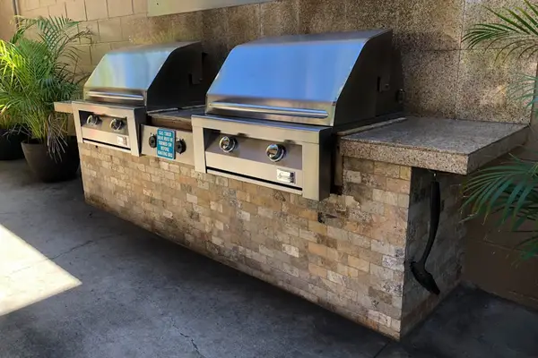 Grills for your use while at Maui Kai Resort